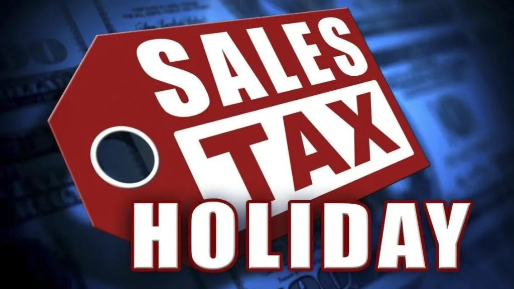 Sales tax holiday in Texas Aug. 7-9