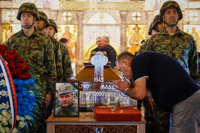 Body of war criminal Mladic lies in state in Serbian capital ahead of funeral