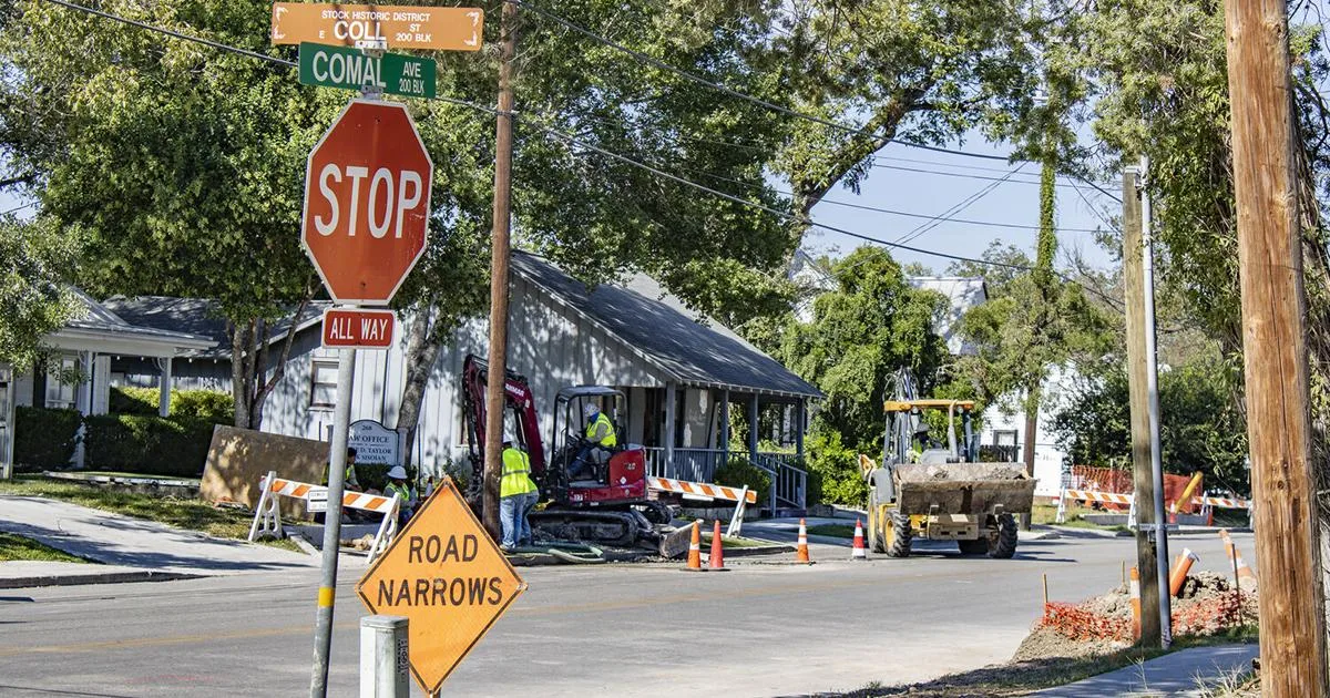 Coll Street drainage improvements underway as part of Phase 1 of South Castell visioning plan