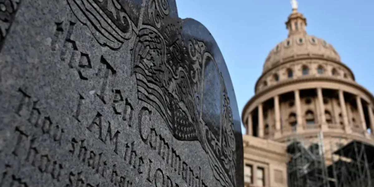 Houston mothers challenge Ten Commandments posters under Texas' new parental rights amendment