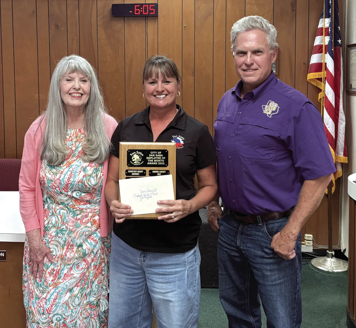 Churchill selected as August 2026 Employee of the Month
