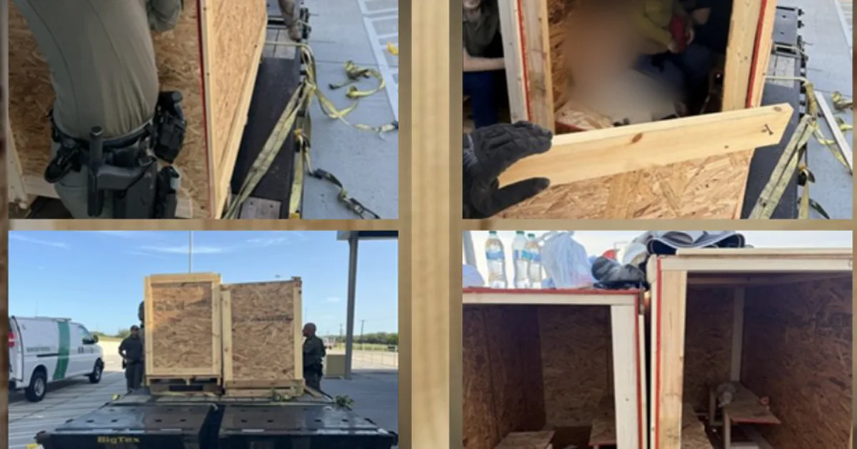 9 rescued from wooden crates at Texas border in apparent human smuggling attempt