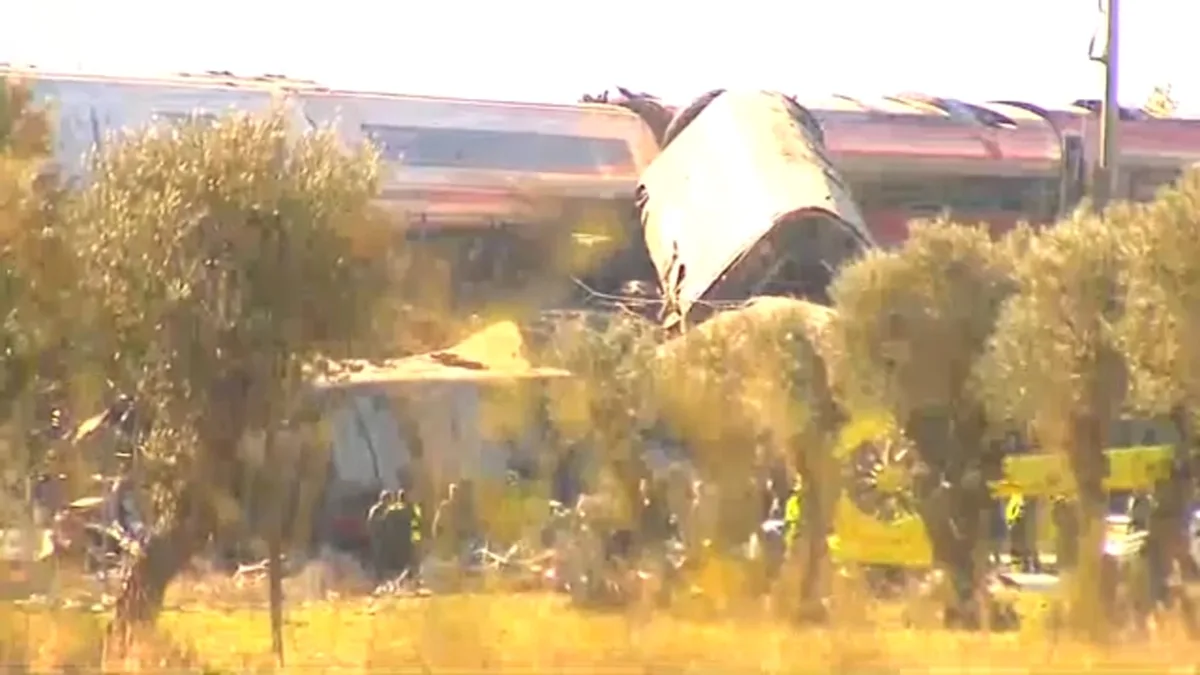 At least 30 killed in train collision on high-speed line in Spain