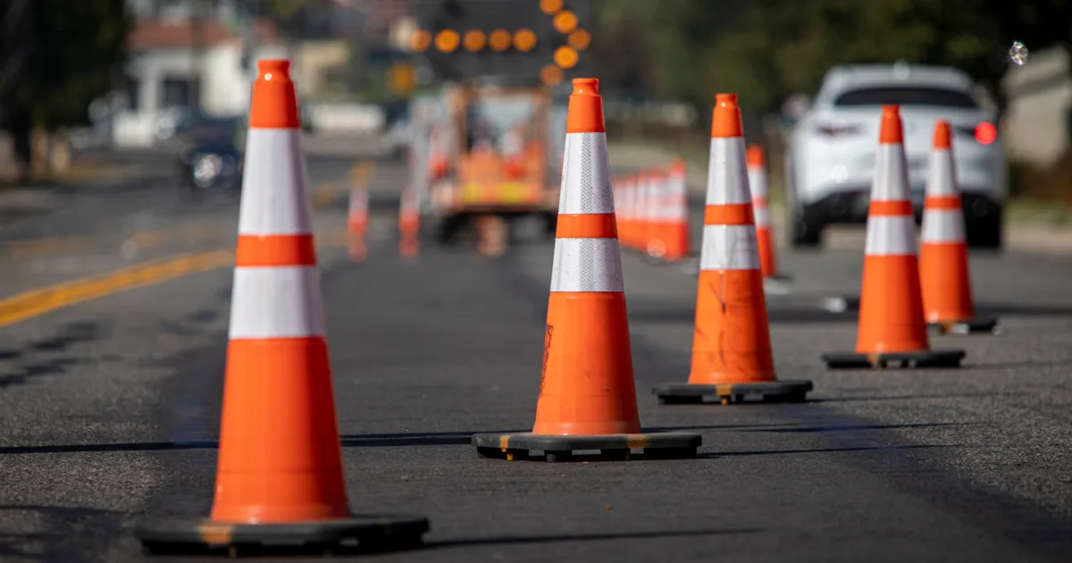 Expect traffic delays starting Monday, Aug. 24