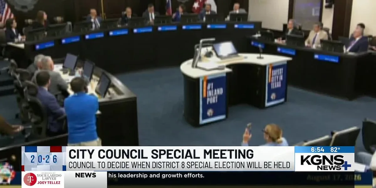 Laredo council to set new date for District 8 special election