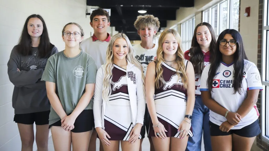 Brownwood High School announces August 2026 Students of the Month