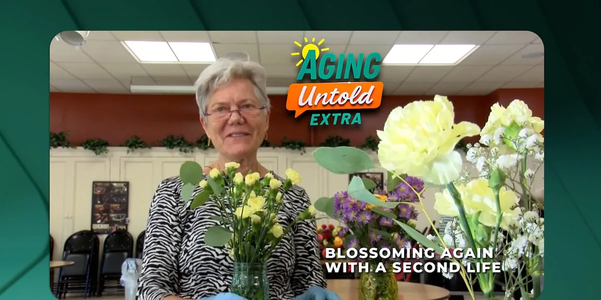Meet the 'Flower Buds' who give donated flowers a new purpose