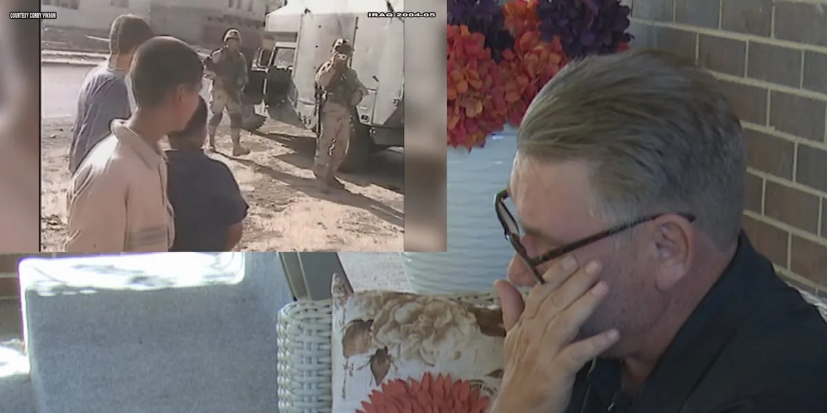 Decades-old Iraq combat footage, shared on social media, reconnects soldiers and Iraqi civilians