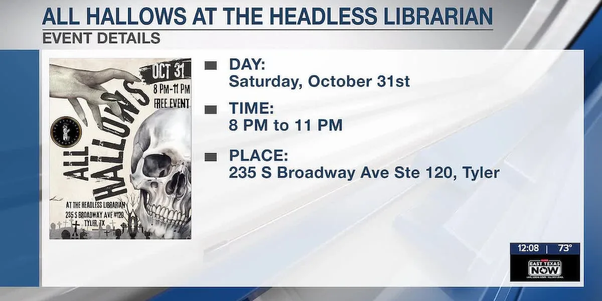 Downtown Tyler bookstore hosts 'All Hallows' Halloween celebration