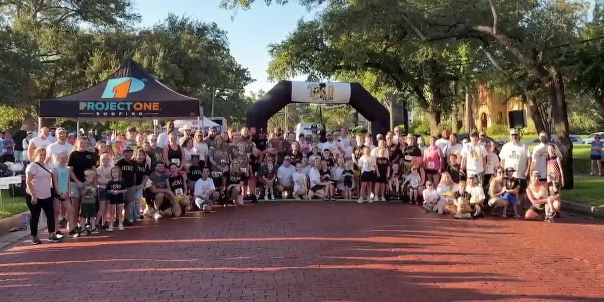Tyler community rallies around childhood cancer survivors, families at annual Gold Run
