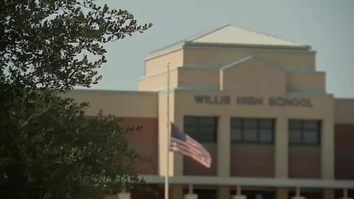 Willis HS student arrested day after another student brought gun to campus, authorities say