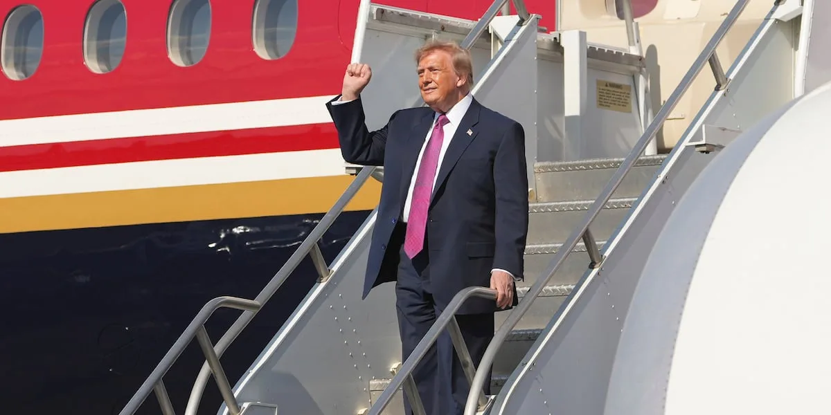 Trump visits Texas to fundraise for Ken Paxton's Senate bid