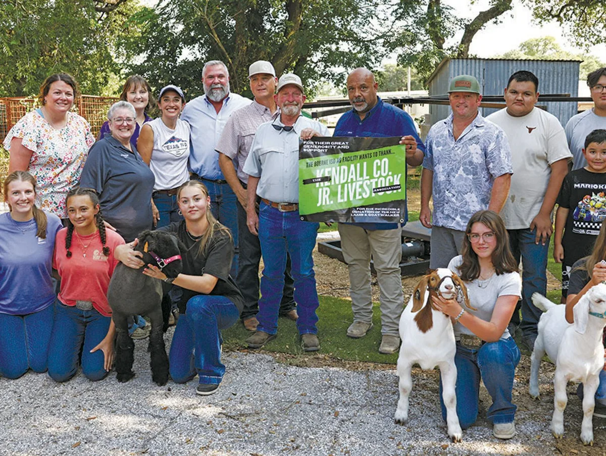 Bond, donors aid Ag Barn for Boerne ISD