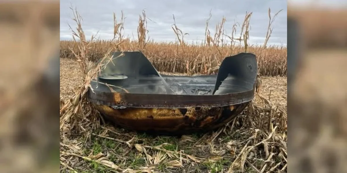 'Presumably a space object': 11-foot metallic object found in Minnesota cornfield