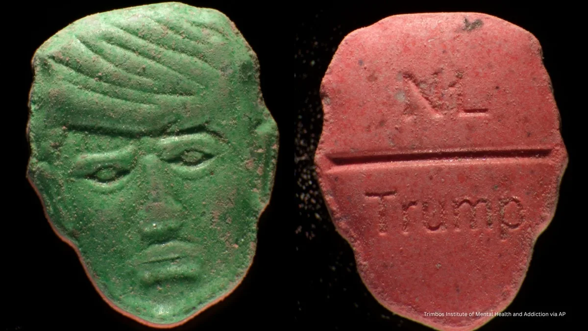 Institute issues 'Red Alert' over potentially lethal Trump-shaped ecstasy pills