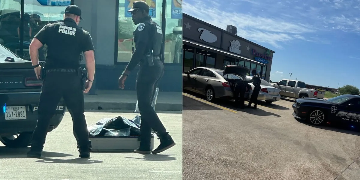 Driver arrested after Navasota police find 25 pounds of marijuana inside suitcase during traffic stop
