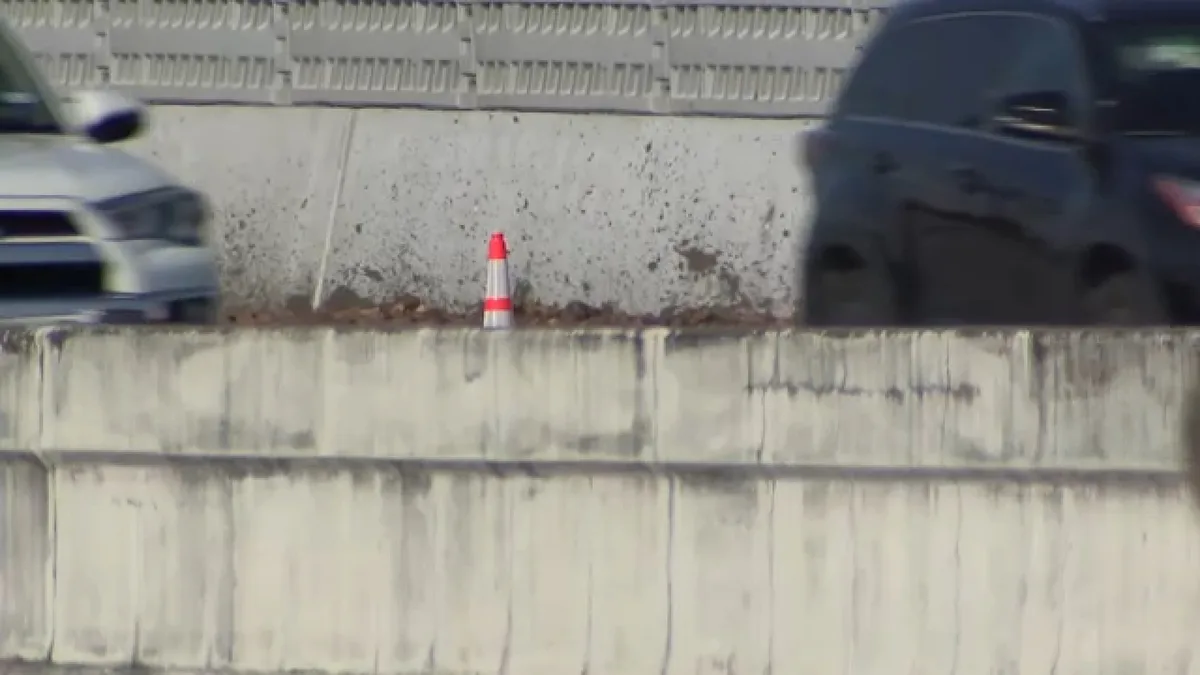 Bad smell reported after lost load causes backup on Southwest Freeway at Gessner Road