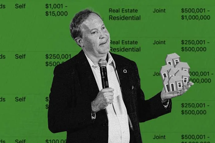 Ken Paxton omits rental income and mortgages from financial disclosures, obscuring his wealth