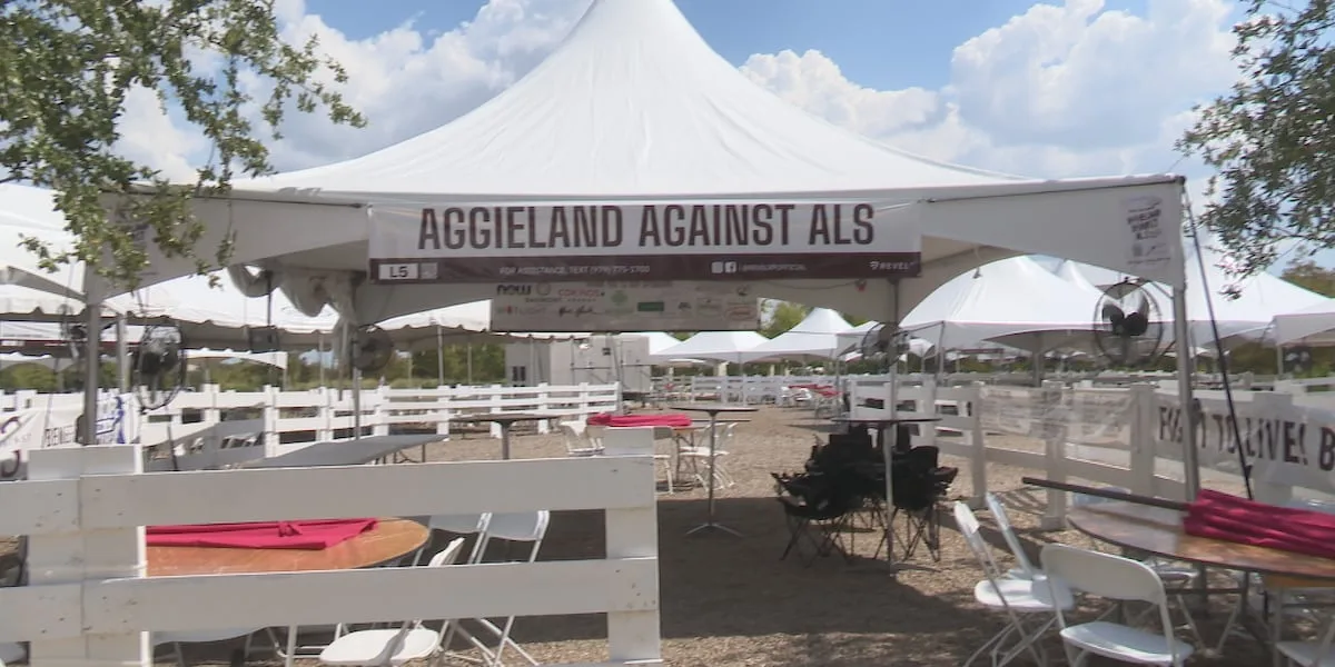 Aggie with ALS hoping to help raise awareness and funds for ALS research