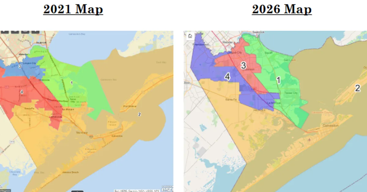Texas county accused of changing voting maps after primary elections