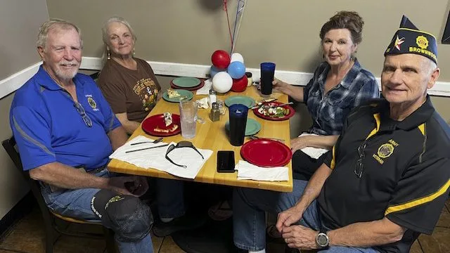 American Legion Post 196 holds Appreciation Dinner at Potter's Pizza