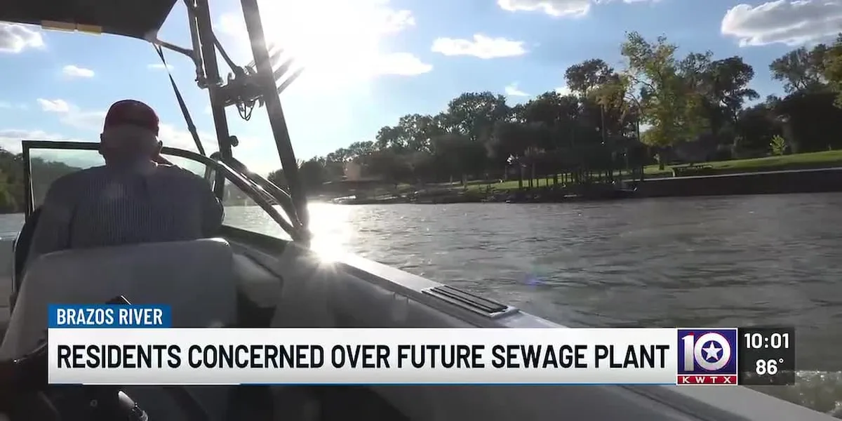 Waco city council annexes land for future wastewater plant amid Brazos River concerns