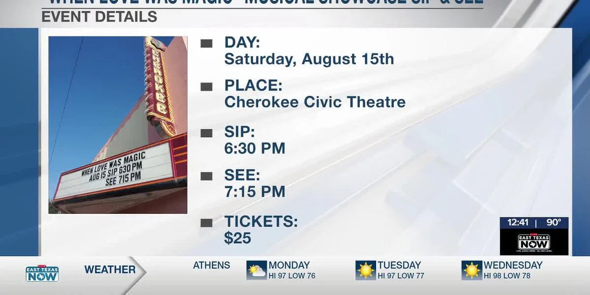 Cherokee Civic Theatre to open season with Disney-themed fundraiser