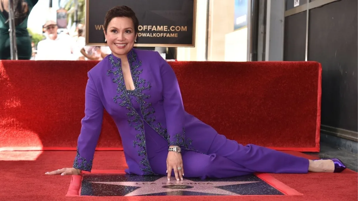 Lea Salonga becomes first Filipina honored with Hollywood Walk of Fame star