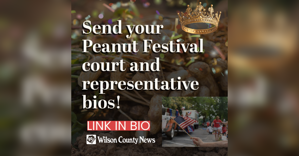 Send your Peanut Festival court and representative bios!