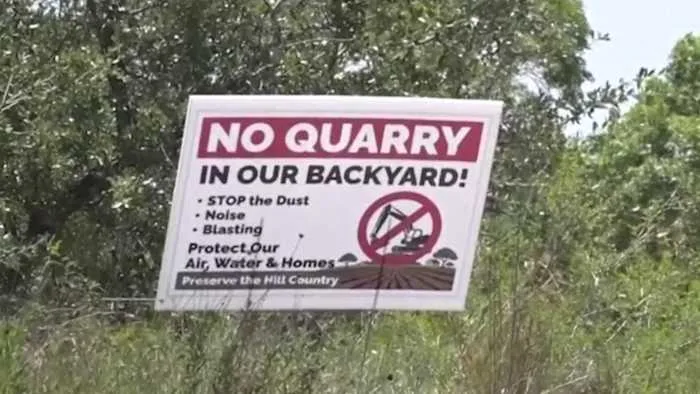 Neighbors, veterans push back against proposed rock quarry in Blanco County