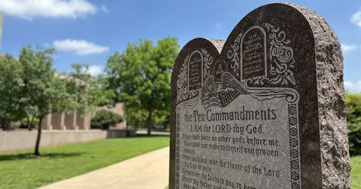 Supreme Court asked to review Texas Ten Commandments in schools law