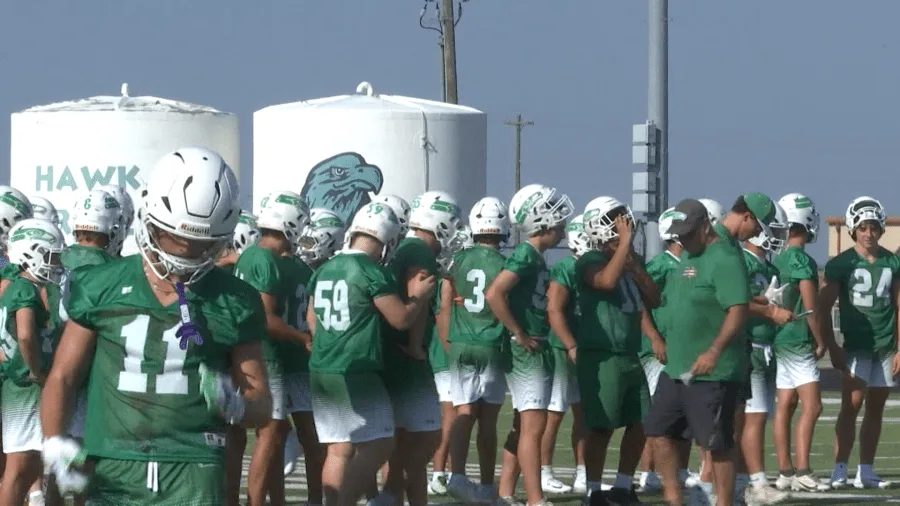 VIDEO: No. 6 Wall Hawks begin quest for another state title