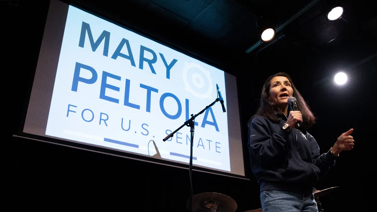 Peltola denies knowledge of 'any other candidate' on Alaska Senate ballot besides herself and incumbent Dan Sullivan