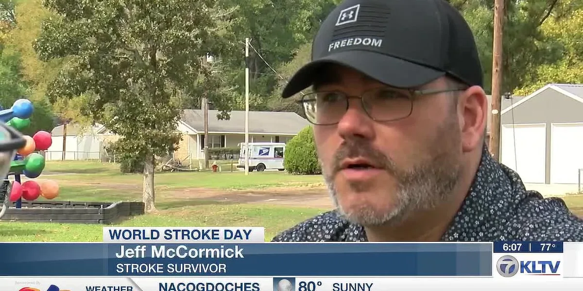 East Texas stroke survivor says family got him through struggle