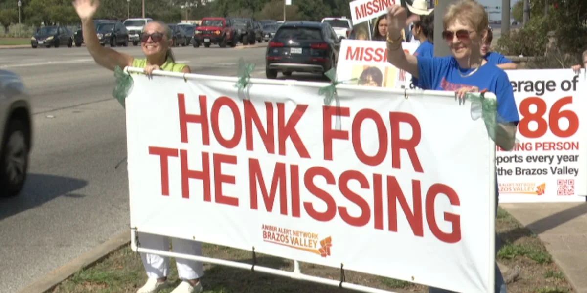 'This is hope for me': Honk For The Missing event spotlights Nikki Winder, dozens of other Brazos Valley cases