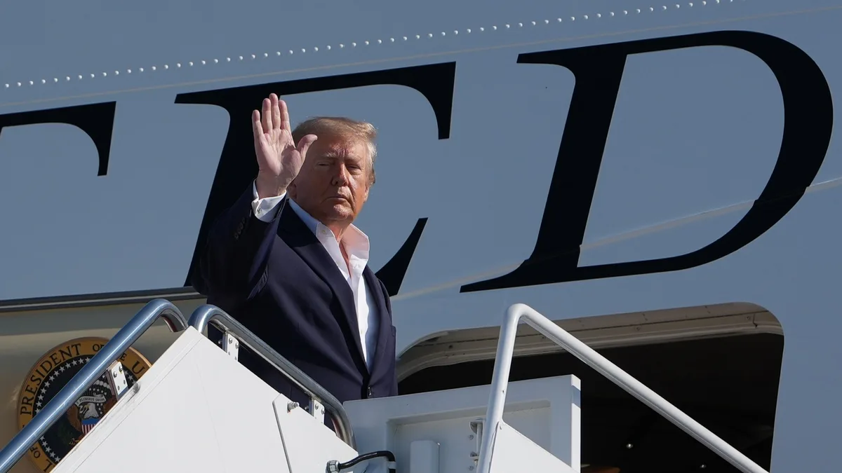 Trump returning to Texas for a high-stakes push to keep the state in Republican hands