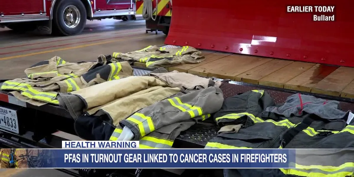 Poison in the fabric: How PFAS threatens firefighters