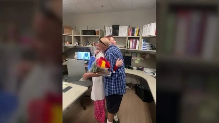 'Thank you for saving my life': San Antonio man reunites with transplant doctor who donated kidney in 2021