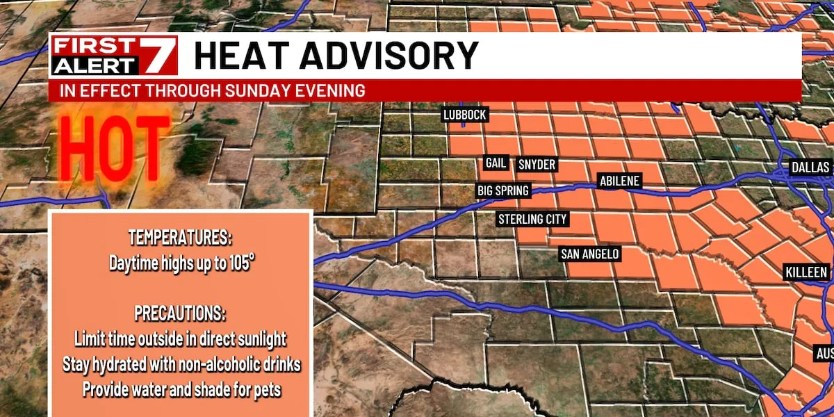 FIRST ALERT 7 Forecast for Sunday, August 23rd, 2026
