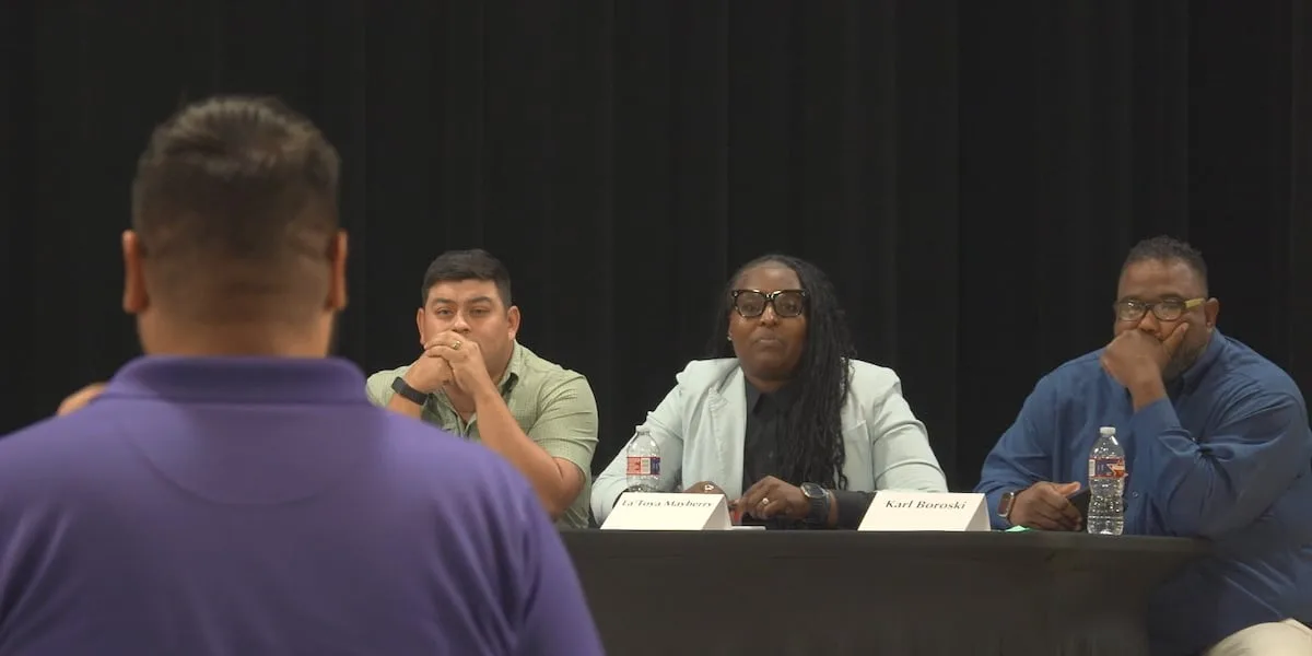 Midland ISD candidates meet families at Jumpstart Midland town hall
