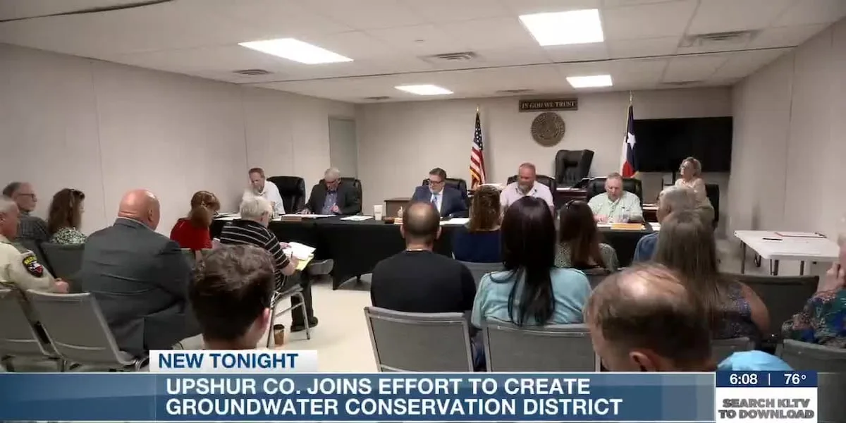 Upshur County joins effort to create multi-county water conservation district