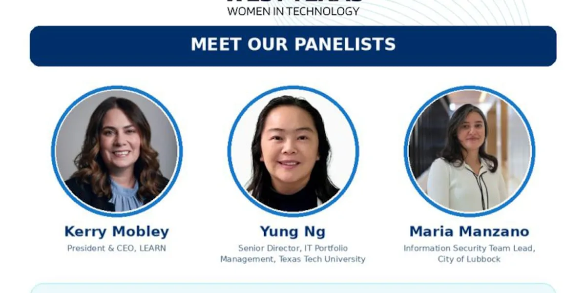 Registration hits capacity for inaugural West Texas Women in Technology Luncheon