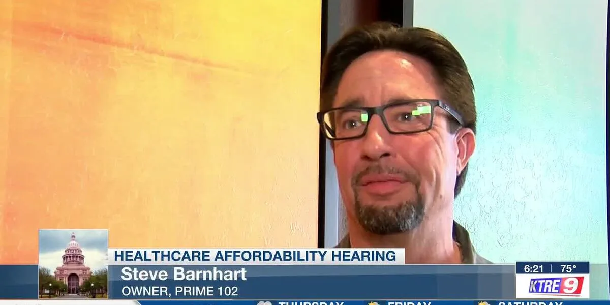 Texas lawmakers meet to discuss reducing healthcare costs; Tyler restaurant owner weighs in