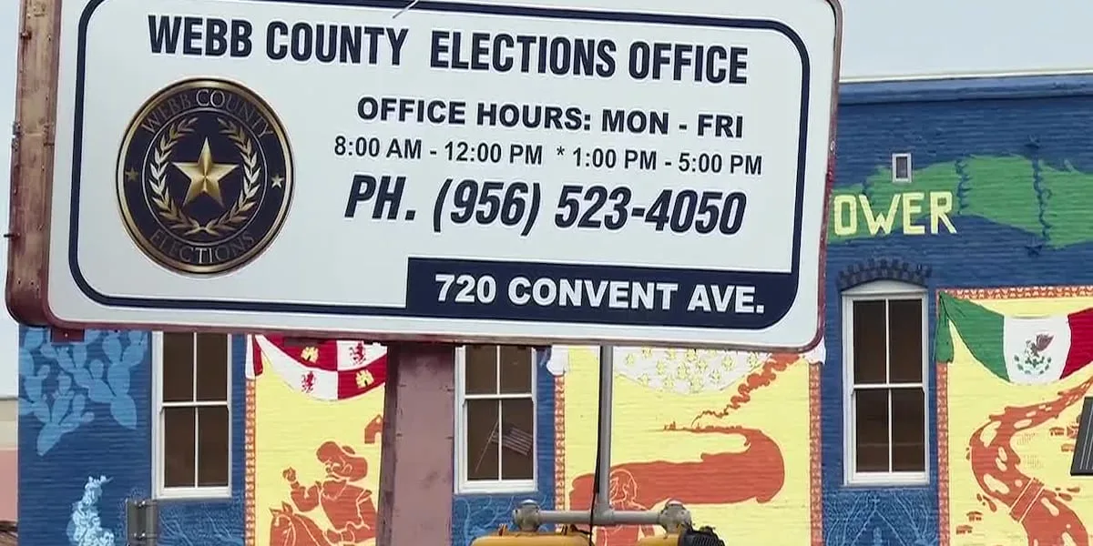Webb County early voting nears 10,000 ballots