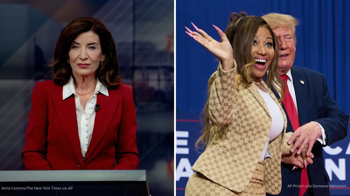 NY Gov. Kathy Hochul tells Nicki Minaj to 'get offline' after rapper calls her 'evil'