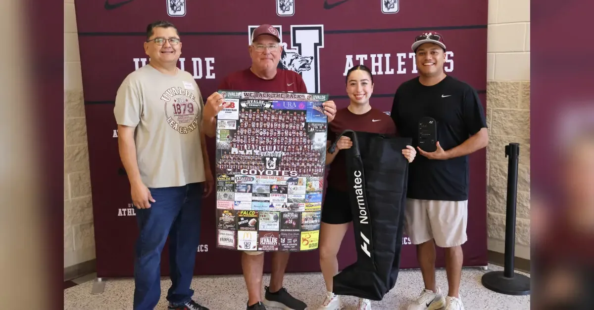 Poster funds recovery system for UHS athletes