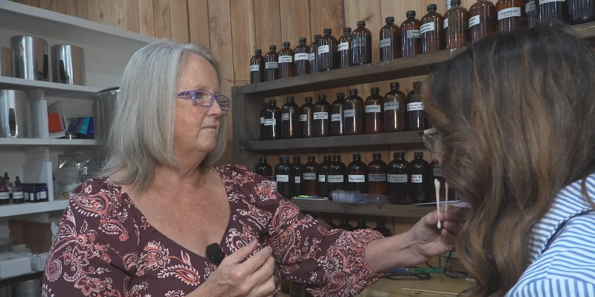 Custom scent shop helps customers relive previous memories