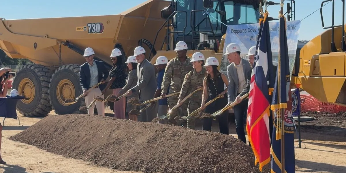 Ground broken on new VA clinic in Copperas Cove