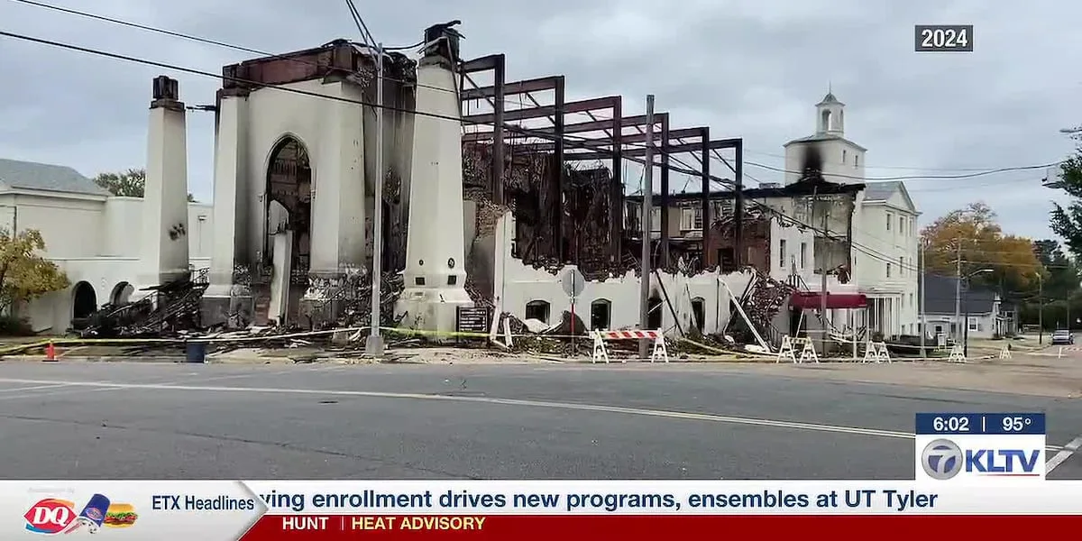 163-year-old Marshall church begins rebuild after fire