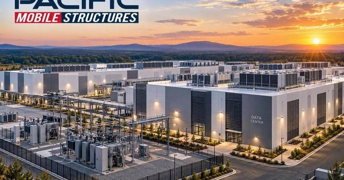 Pacific Mobile Structures Provides Secure Modular Buildings for Data Campuses